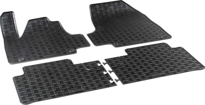 Walser DirtGuard rubberen voetmatten geschikt voor Hyundai Ioniq 5 (NE) 07/2020-2024