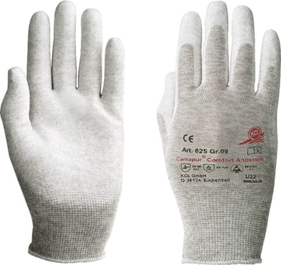 KCL Camapur Comfort Antistatik 625-10 Werkhandschoen Polyamide Maat (handschoen): 10, XL EN 16350:2014-07 Cat II 1 paar
