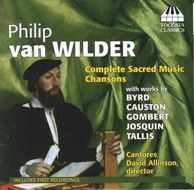 Cantores Chamber Choir, David Allinson - Wilder: Complete Sacred Music, Chansons (CD)