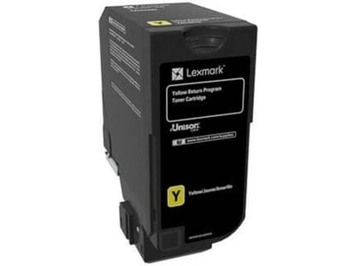 Lexmark 74C20Y0 toner cartridge geel (origineel)