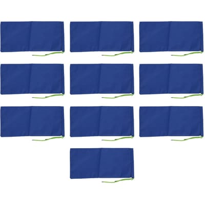 10 Pièces Barrières Anti-Inondation Activées par l'Eau Sac de Sable Anti-Inondation à Cordon de Serrage pour Portail Garage Sous-Sol