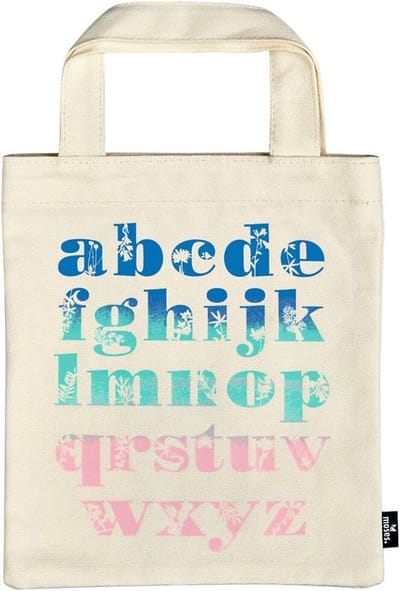 Kleine Draagtas voor Boeken van 100% Katoen - Perfect Cadeau voor Boekenliefhebbers