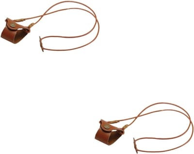 Bril Ketting - Brilhouder Ketting - Veilig Bril Dragen - Verstelbaar met Knopen - 55 cm - Bruin