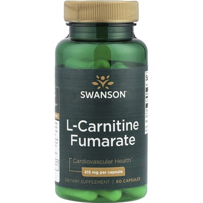 L-Carnitine Fumarate, 415 mg, 60 capsules