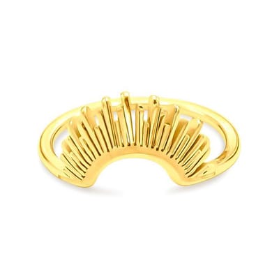 Victorious Dames Ring Goud – Zon – Maat 52 (16.25mm)