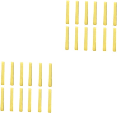 Gecomprimeerde Waspuffs - Gezichtsreinigers Sponsjes - Make-up Verwijderen - Natuurlijke Cellulose - 96 Stuks - Geel