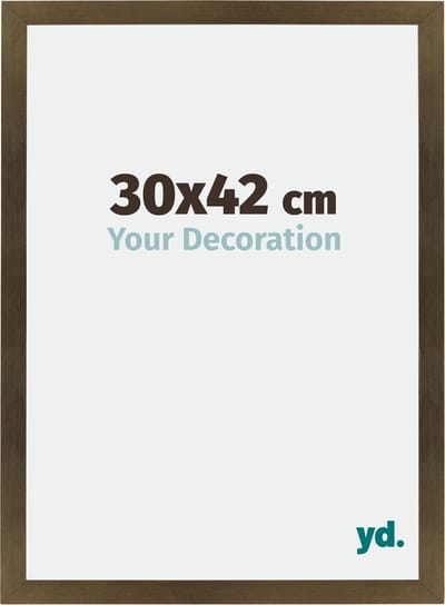 Your Decoration - Fotolijst 30x42 cm - MDF - Brons Decor - Mura