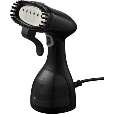 Tomado TSH1201B - Kledingstomer - Handstomer - Ontkreuker – Stoomapparaat kleding - Incl. 2 opzetborstels - Stoomreiniger – Stomer – Zwart