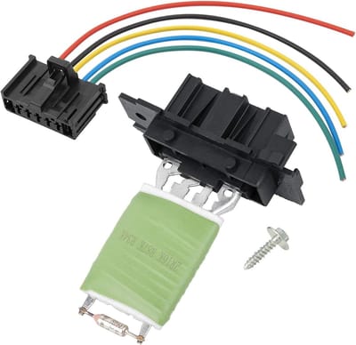 Ventilator Weerstand Motor Set met Kabelboom voor Opel Corsa Adam Alfa Romeo Fiat Grande Punto Doblo Ducato