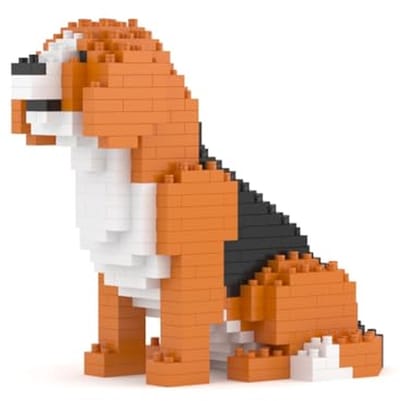 Mini Beagle Bouwset 380 Stuks - Creatieve Bouw Blokken