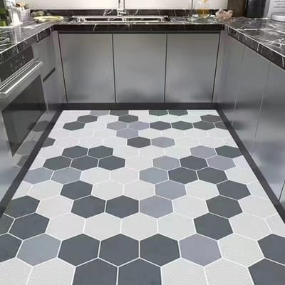 Keuken Anti-slip PVC Grote Vloerkleed Vlekbestendig Waterdicht Zachte Tapijten Woonkamer Tapijt Balkon Oliebestendige Tapijten Voetmat 50x120cm 19.6x47.2in