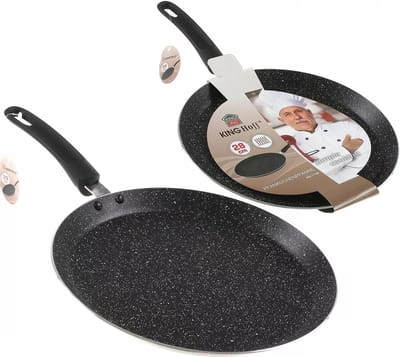 Kinghoff Pannenkoekenpan Marmer Anti-aanbak 28cm Inductie