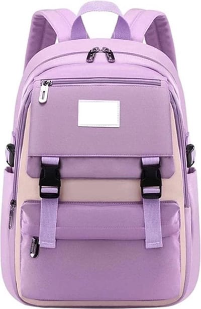 Veran Rugzak - Rugtas - School - Meisjes - Jongens - Tieners - Waterdicht - Boekentas - 25 liter - Paars