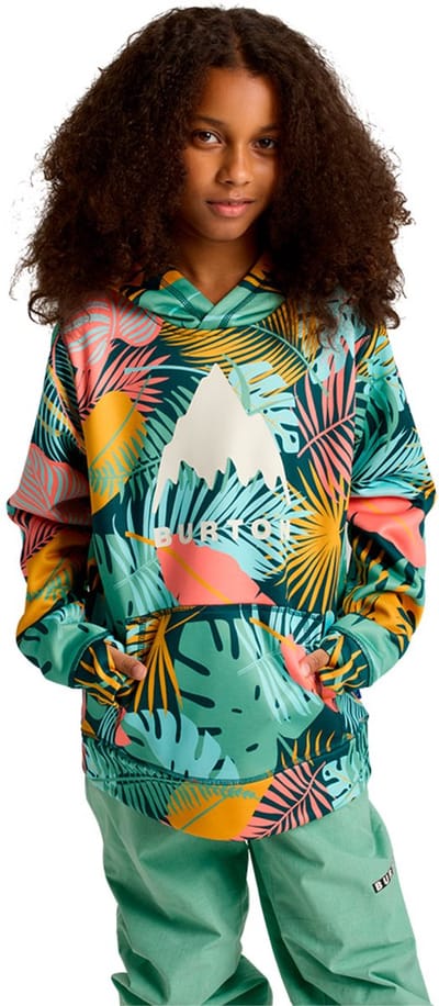 Burton Oak Hoodie Groen 10 Years Kinderen