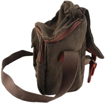 NTH products- Cameratas Verstelbaar - Canvas Vintage - Schoudertas - Compatibel met DSLR/Systeemcamera - Voldoende Opslag - Premium Bescherming - Camera Tas