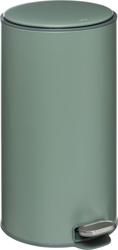 5Five Delta Afvalemmer - Soft close - Antigeur actief koolstoffilter - Uitneembare emmer - 30L - Metaal Groen