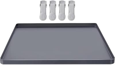 Hondenpotjes Plank - Training Station - Zindelijkheidstraining Huisdier - Lekvrije Rand - 33 x 23 cm - Grijs