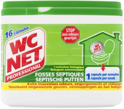 WC NET Professional Activator septische putten - 16 capsules