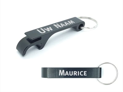 Bieropener Met Naam - Maurice
