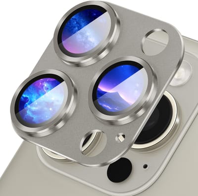 Dailygoods- Lensbeschermer Matte Afwerking - iPhone 16 Pro - iPhone 16 Pro Max - Krasbestendig HD Glas - Camerabescherming - Eén Stuk - Camera Protector