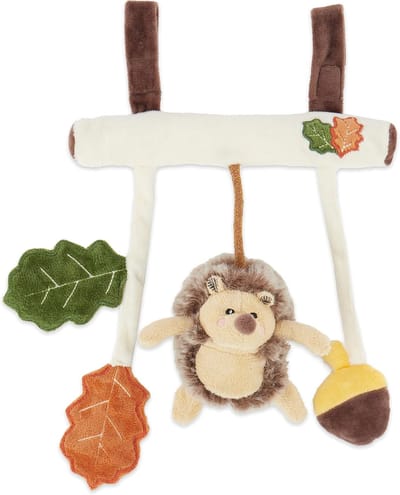 Babywagenketting Meisje Egel Speelgoed voor Baby's | Sensorisch Speelgoed voor 0-6 Maanden | Mobiele Hanger voor Kinderwagen en Autostoel