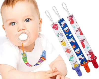 Actie4you® - Set 3 stuks speenkoord - Speenketting - Dieren Mix – Fopspeenkoord