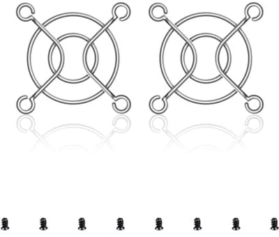 40mm Ventilatierooster voor Ventilatoren - 2 Stuks