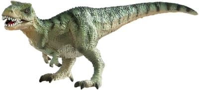 Bullyland 61448 – Speelfiguur en verzamel­figuur Tyrannosaurus (Museum Line) – ca. 17,8 cm – levensecht en detailrijk vormgegeven – ideaal als taartfiguur en klein cadeautje voor kinderen vanaf 3 jaar
