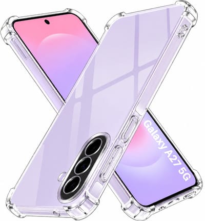 Hoesje geschikt voor Samsung Galaxy A27 5G backcover Shockproof siliconen Transparant