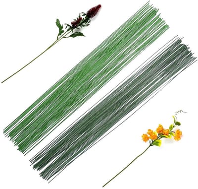 Bloemisterijdraden 0,5 mm - 40 cm Papier Bedekte Draad voor Bloemschikken en Knutselen