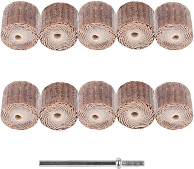 Shopcentral - 10Pcs Sanding Sandpaper Flap Wheel - Polijstschijven