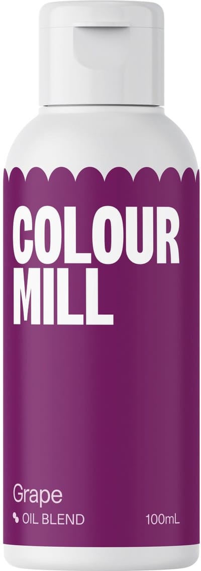 Colour Mill Oil Blend Voedingskleurstof op Oliebasis - Grape - 100 ml