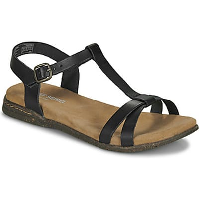 JOSEF SEIBEL Dames Sandaal Fabricia 01 in zwart