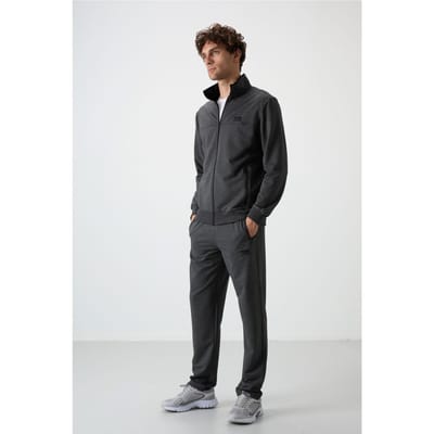 Heren Gebreide Fleece Sweatshirt en Broeken Set