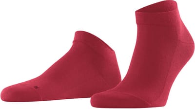 FALKE Sensitive London met comfort tailleband katoen sokken heren rood - maat 39-42