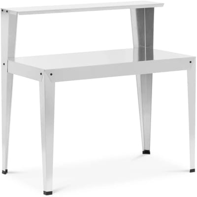 Uniprodo - Planttafel met plank - gegalvaniseerd staal - 112 x 64 x 110 cm