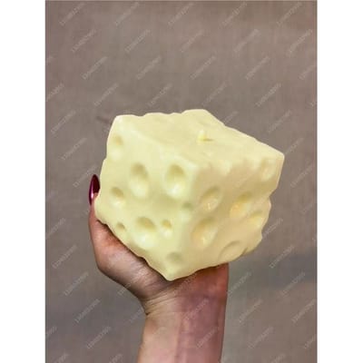 Jumbo Kaasblokje Knijpbare Stressbal, Grote Kneedbare Niet-Stuiterende Squishy Fidget Speeltjes Spelsets, ASMR Sensorisch Anti-Stress Kerstcadeau
