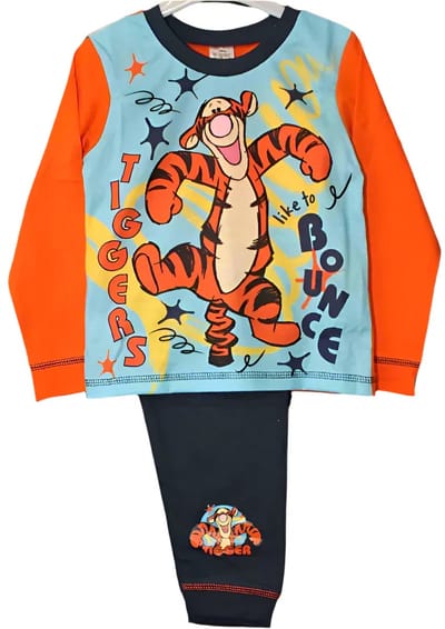 Teigetje Pyjama - blauw - Winnie de Poeh Kinderpyjama - maat 86/92