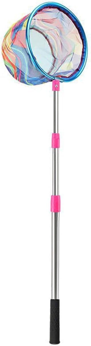 Schepnet Kinderen - Vangnet Vlinders - Zomerspelen Buiten - Uittrekbare Steel - 170cm Lengte