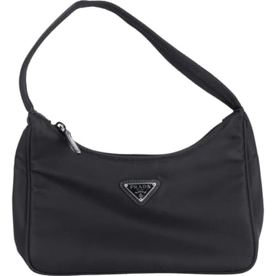 Prada Re-Edition 2005 Re-Nylon Mini Bag in Zwarte Nylon