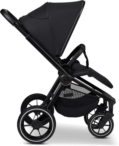 Lichte Sportbuggy Compact Opvouwbaar met XL Zonnedak en Veilige Reflecterende Wielen