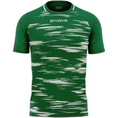 Sportshirt Givova Pixel Groen-wit Groen - M