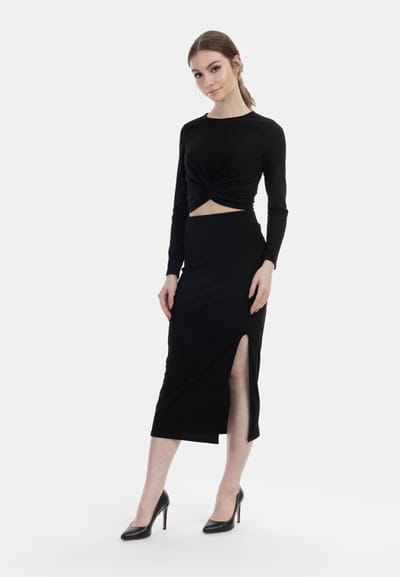 myMo at night Jersey Midi rok
