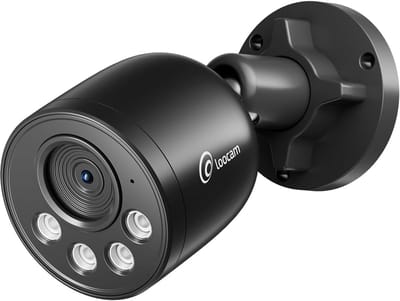 Beveiligingscamera Buiten - CCTV Bulletcamera - Huis Beveiligen - Persoon Voertuig Herkenning - 4MP Nachtzicht - Zwart