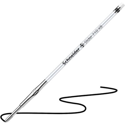Schneider balpenvulling - Slider 710 - penpunt XB - zwart - S-171001