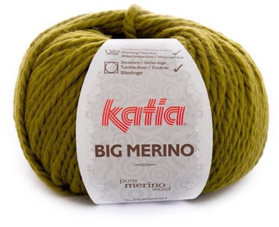 Katia Big Merino - 18 pistachegroen - Wol/Acryl Garen