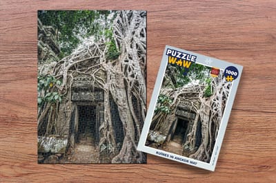 Puzzel Ruïnes in Angkor wat - Legpuzzel - Puzzel 1000 stukjes volwassenen