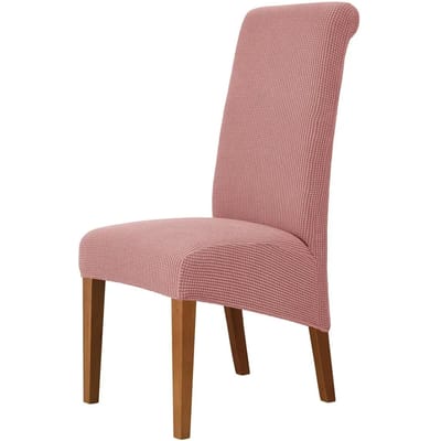 Hoge Rugleuninghoes Afneembaar Stoelhoes Banket Jacquard Verdikken Stoelen Spandex Hoes Stoelhoezen Eetkamer Hotel Thuis Chair Cover