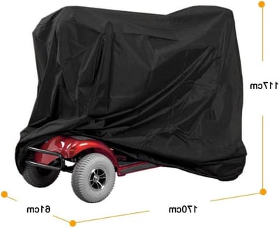 Waterdichte Scootmobielhoes voor Buiten, Bescherming tegen Regen en Zonnebrand, Geschikt voor Scootmobielen en Rolstoelen, Afmetingen 170 * 61 * 117 cm