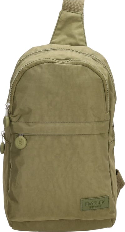 Beagles Originals Vilhena Heuptas Unisex - Buiktas met verstelbare schouderband - Crossbodytas van Nylon en Polyester - Olijfgroen